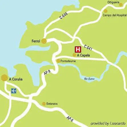 酒店 Fraga Do Eume 卡佩拉